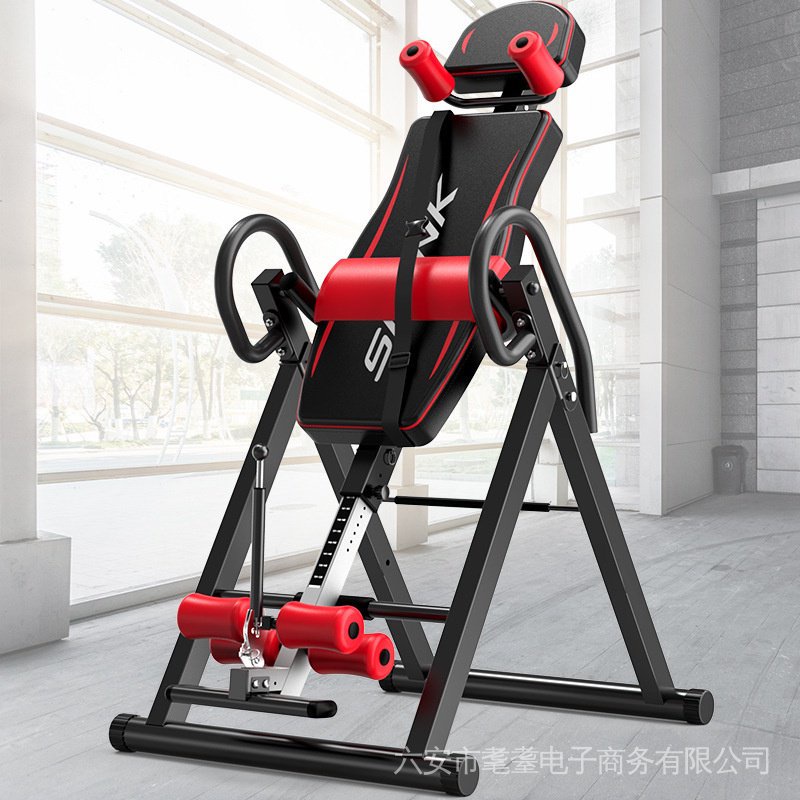 Small Inversion Table Household Fitness Equipment Lumbar Disc ...