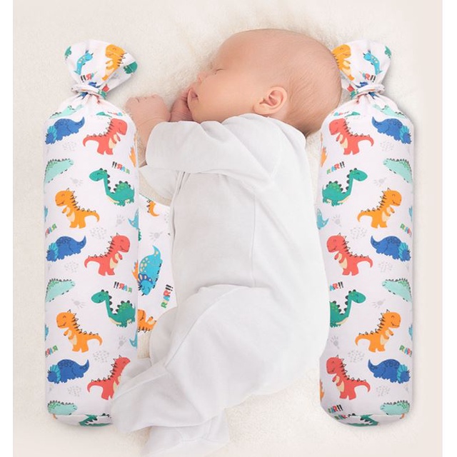 Newborn Safer Sleeper Baby Sleeping Pillow Adjustable Infant Sleep Positioner Prevent Flat Head Anti Roll Pillow Shopee Singapore