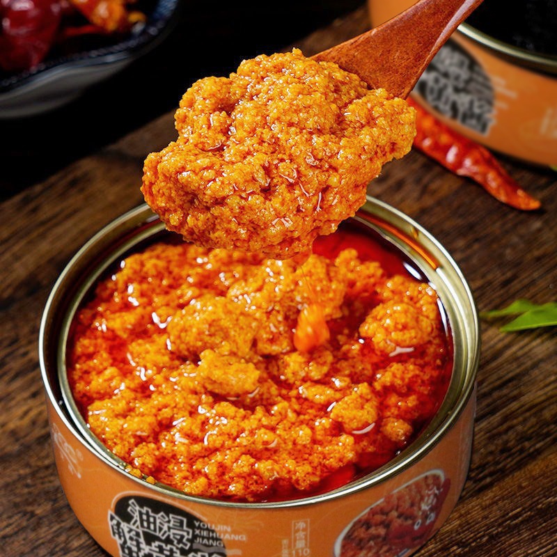 110g Yurui Crab Roe Sauce Salted Egg Yolk Flavor Crab Roe Crab Meat