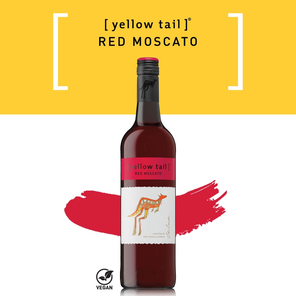 Yellow Tail Red Moscato - Red Sweet Wine | Shopee Singapore