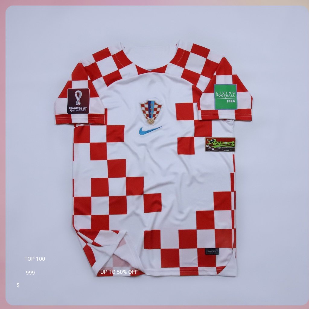 Croatian Football JERSEY HOME WORLDCUP NEW 2022 2023 Croatian SOCCER ...