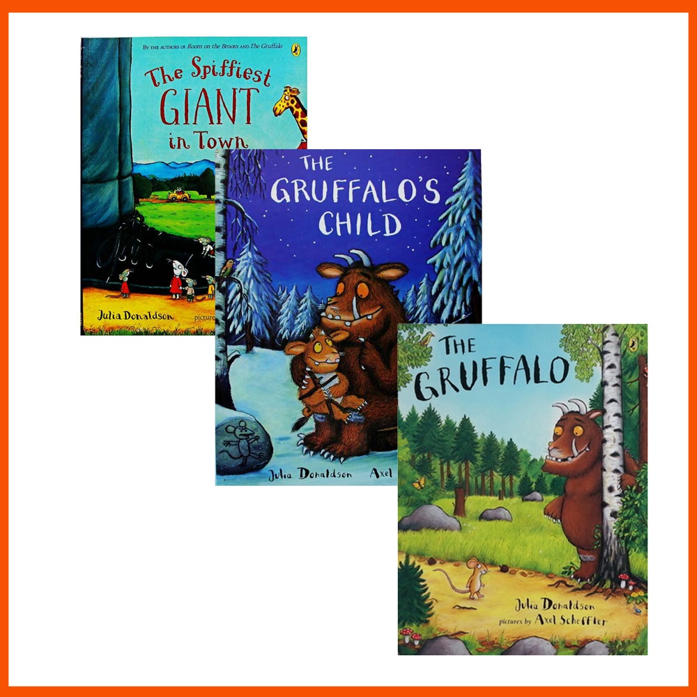 Children Story Book The Spiffiest Giant in Town /Julia Donaldson / The ...