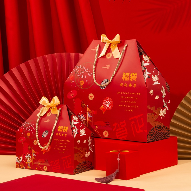 (MOQ:5 pcs) cny 2024 Year of the Dragon Chinese New Year Gift Box ...