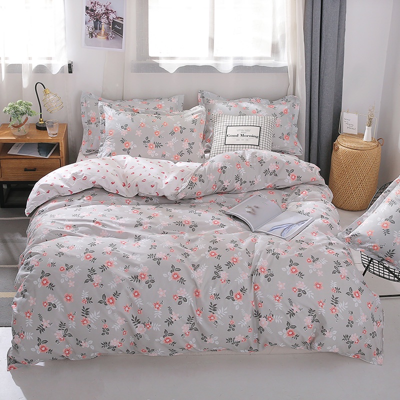 SunnySunny 4 in 1 Bedding Set 2023 New Popular Patterns Cadar Set With