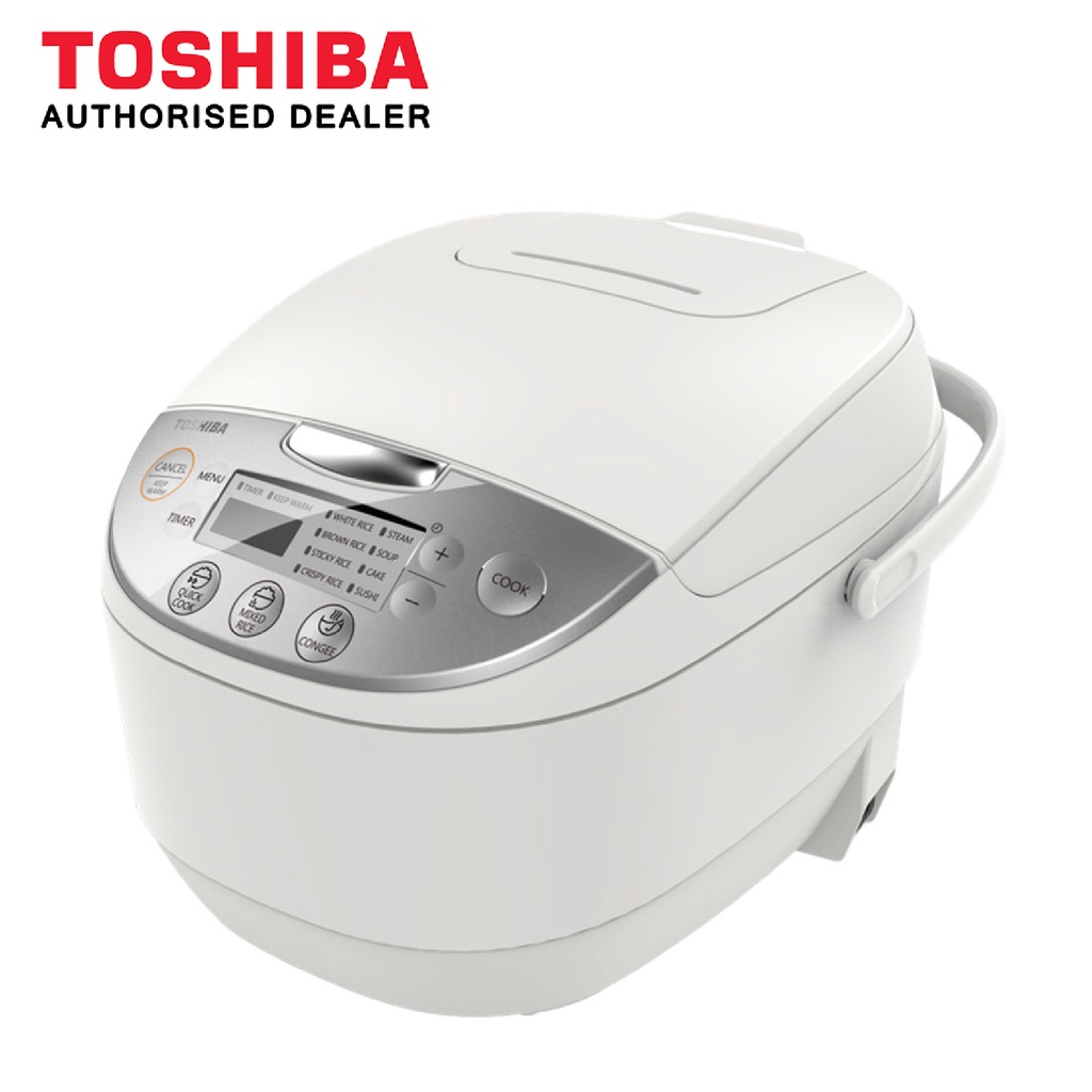 Toshiba 1.0L Digital Rice Cooker RC-10DR1NS | Shopee Singapore