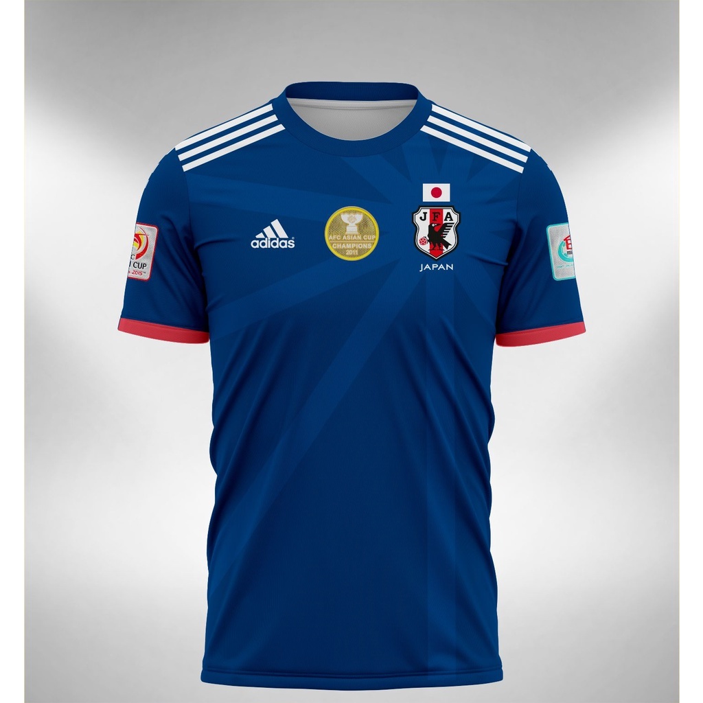 Japanese Jersey Home 2014 2015 Full Patch Japan Shopee Singapore