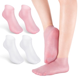 Toe Socks Women's Toe Toppers Socks No-Show Liner Socks Half Socks Non-Slip  Boat Socks Barre Pilates Yoga Half Palm Socks Toe Cover Socks High Heeled
