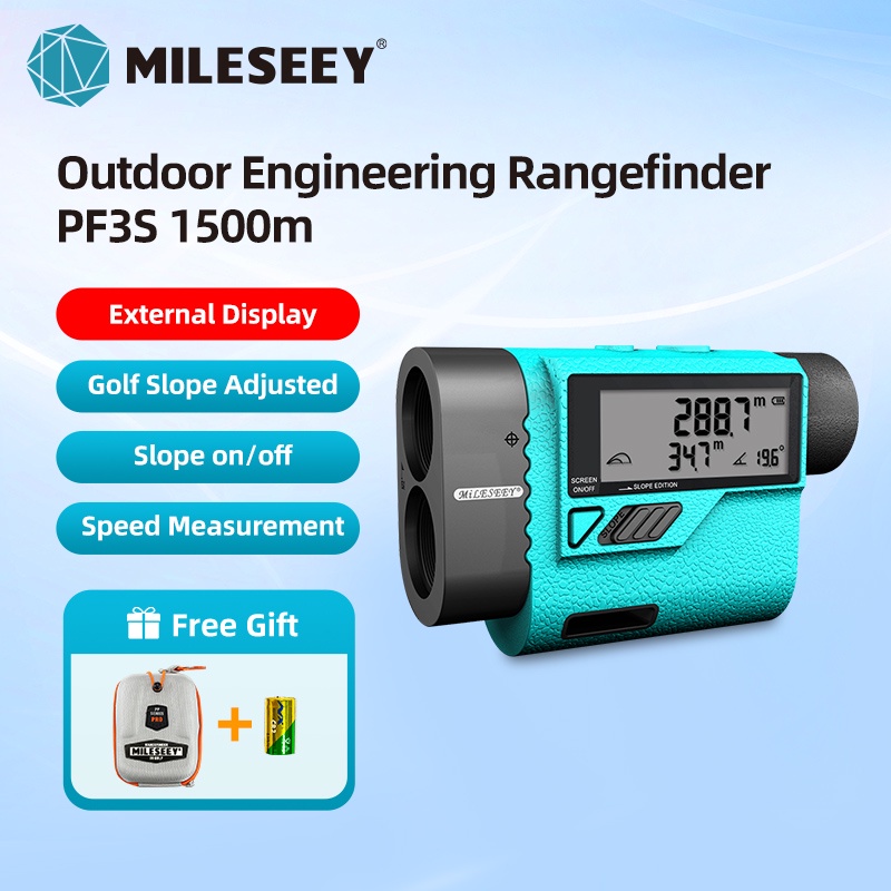 Mileseey PF3S Golf Laser Rangefinder Telescope LCD 600m 800m 1000m