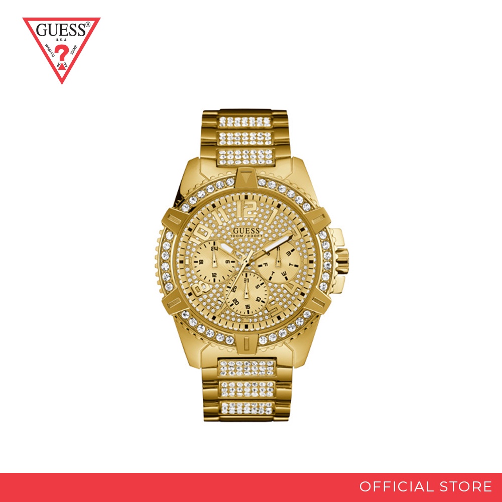 Guess men's gold watches sale