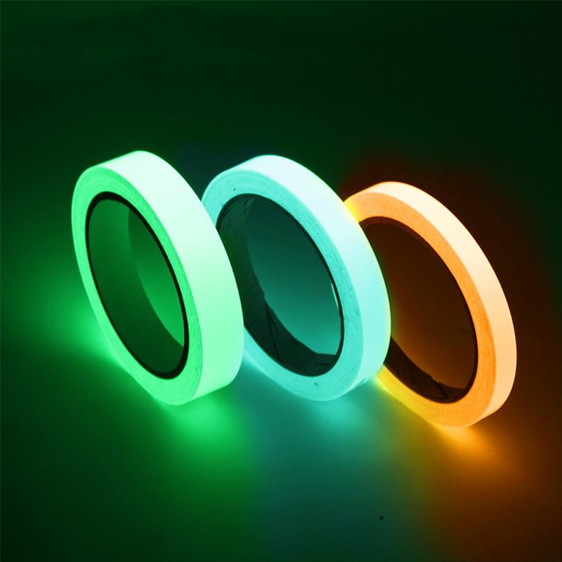 5meter Navigation TAPE DARK Room GLOW IN DARK Duct TAPE/Corner/Door