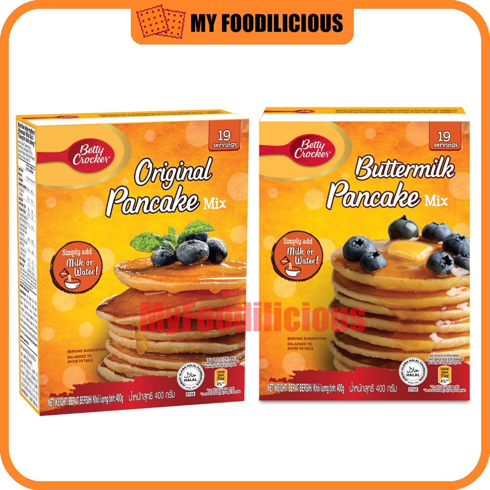 Betty Crocker Pancake Mix 400g Shopee Singapore