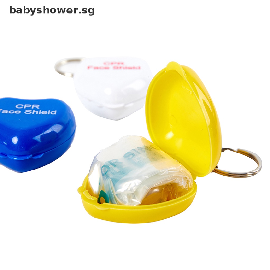 Babyshower CPR Resuscitator Mask CPR Face Shield For CPR Emergency