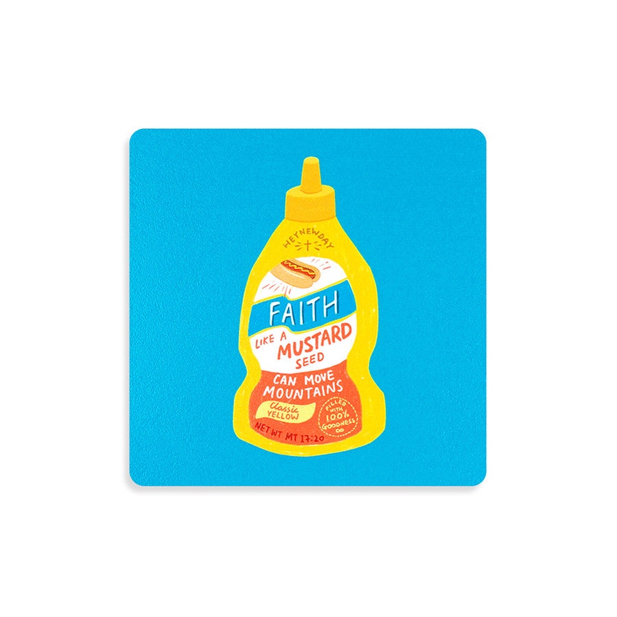 Faith Mustard Sauce | Coasters {LOVE SUPERMARKET}