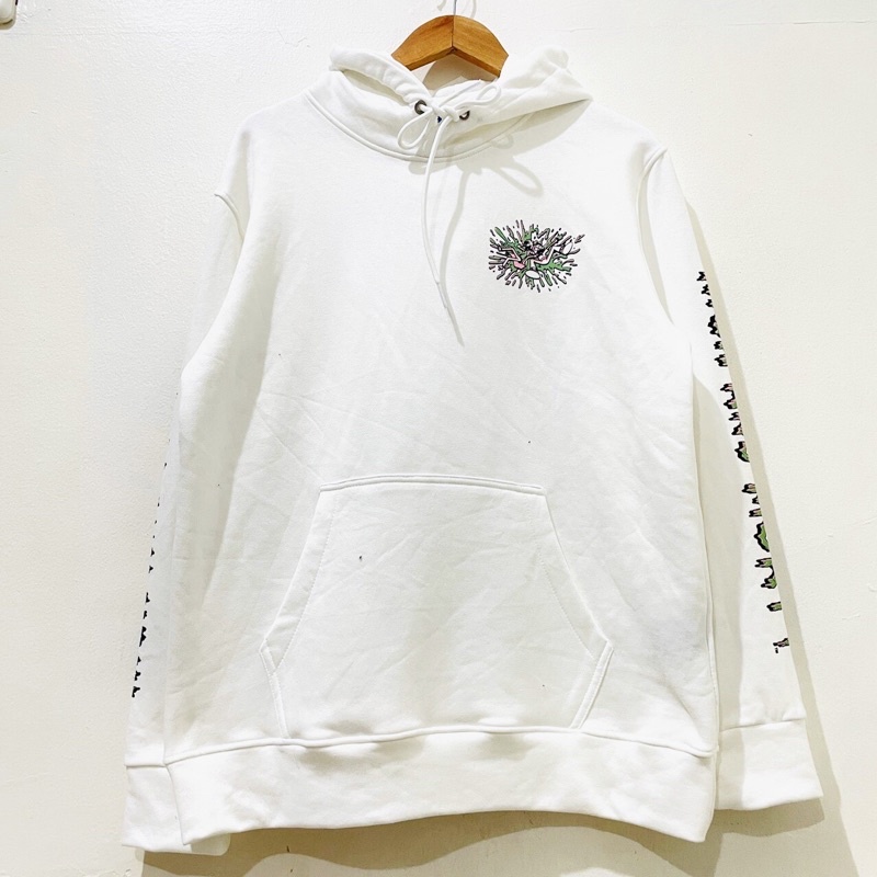 H m RICK AND MORTY WHITE HOODIE Shopee Singapore