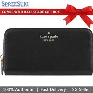 Kate Spade New York Staci Block Large Continental Wallet Nimbus Grey Multi