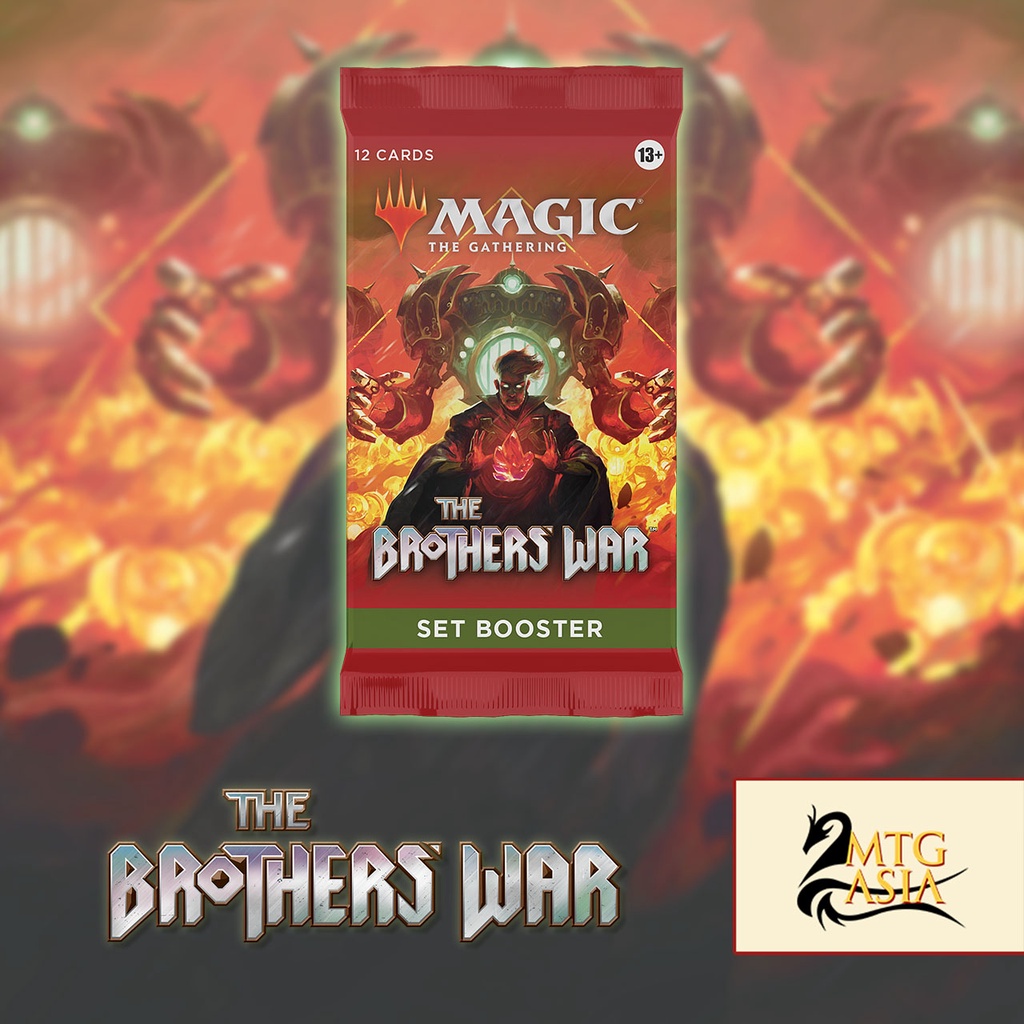 The Brothers' War Set Booster Pack English Magic The Gathering MTG-ASIA  Sealed | Shopee Singapore