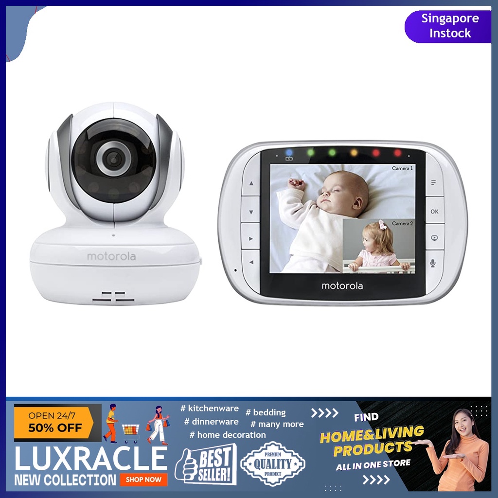 Motorola mbp36 remote wireless video best sale baby monitor