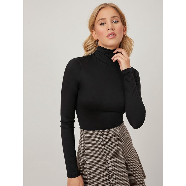 Rayon on sale spandex turtleneck