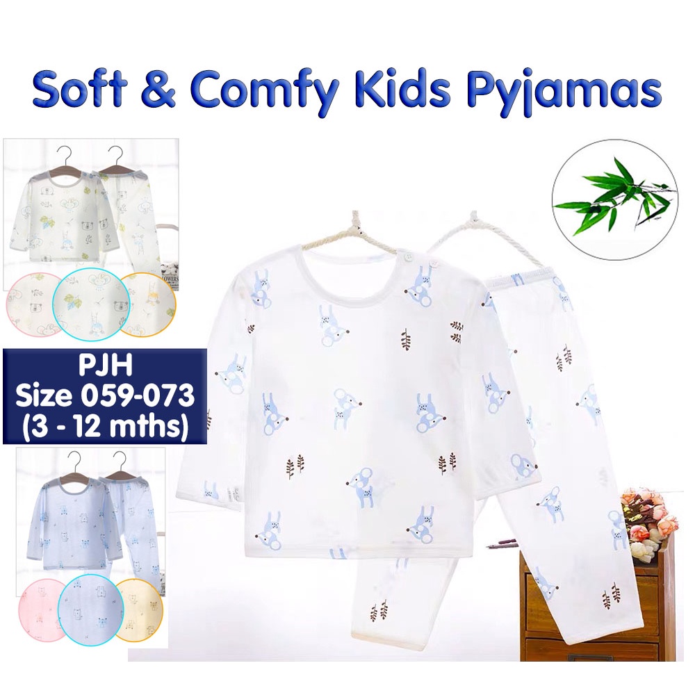 Soft Comfort Bamboo Full Length Pyjama Set