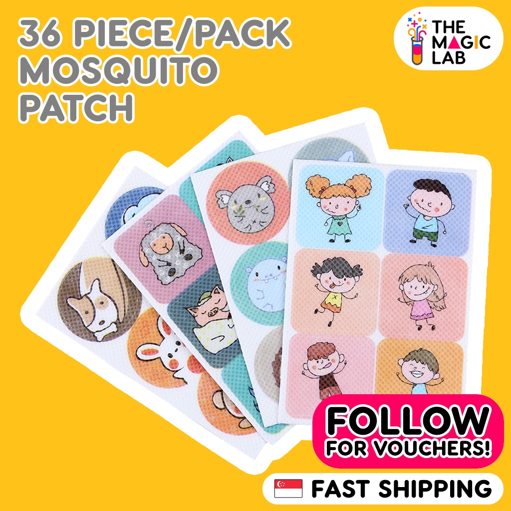 Mosquito Repellent Patch Stickers Insect Killer Natural Citronella