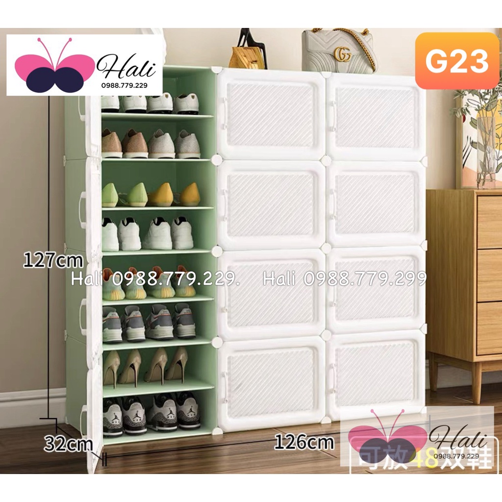 Multipurpose Shoe Drawer With Sturdy 3D Door, For 48 Pairs Of Footwear