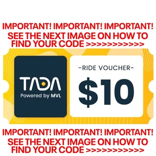 TADA SGD10 Voucher Code