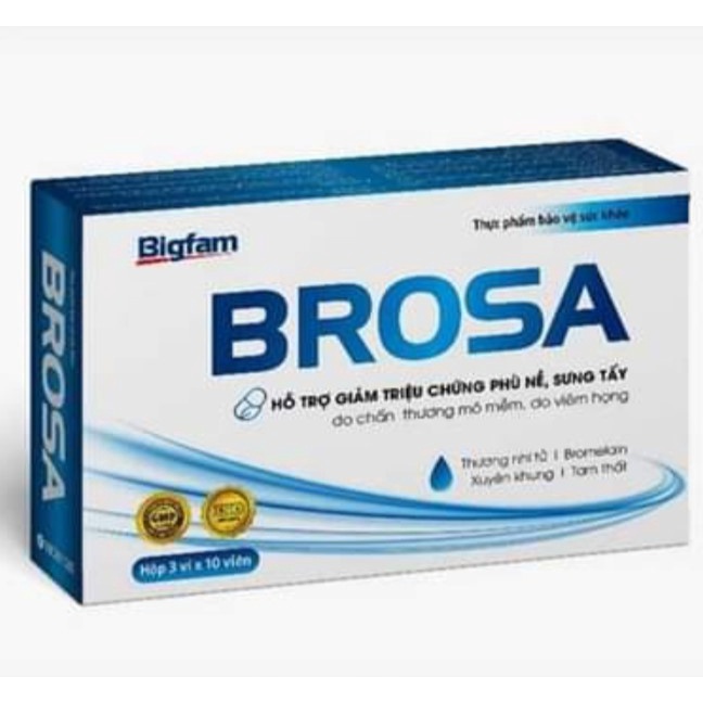 [Brand Pharmacy] Oral Tablets _ Brosa Helps Reduce Swelling, Edema
