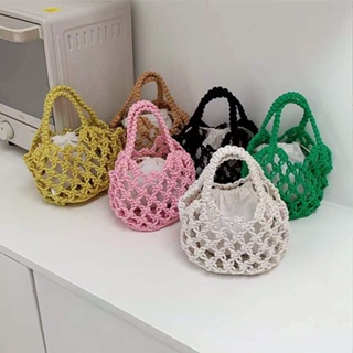 Series 15]Crochet Bag Tutorial - How to make prada triangle hollow woven bag  for Beginners 