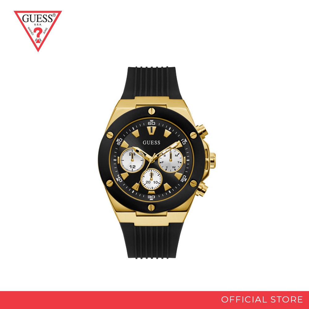 Men's black hot sale analog watch