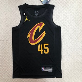 Nike Nba Cleveland Cavaliers Mitchell #45 Jersey in Black for Men