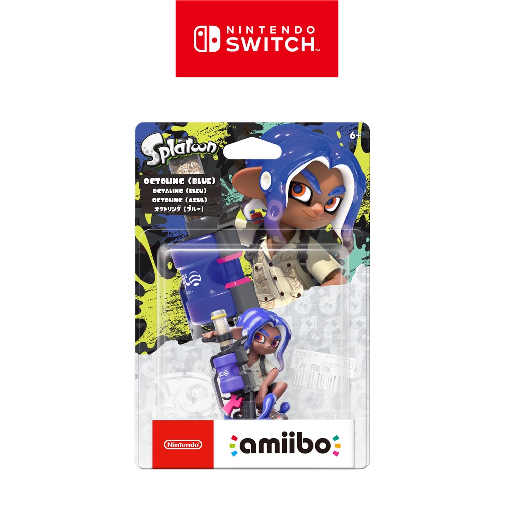 [Nintendo Official Store] amiibo Octoling (Blue) - Splatoon series ...