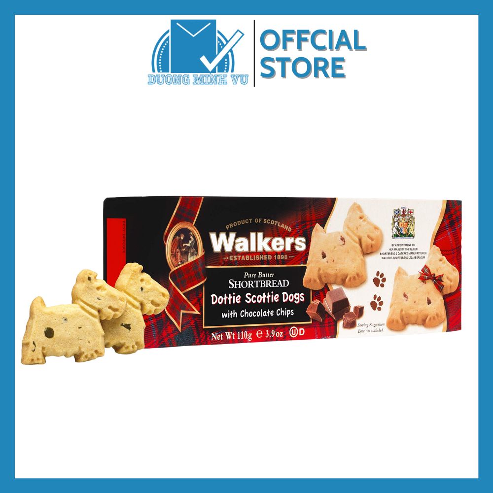 Walkers Shortbread Scottie Dogs Butter Biscuits 110g Shopee Singapore