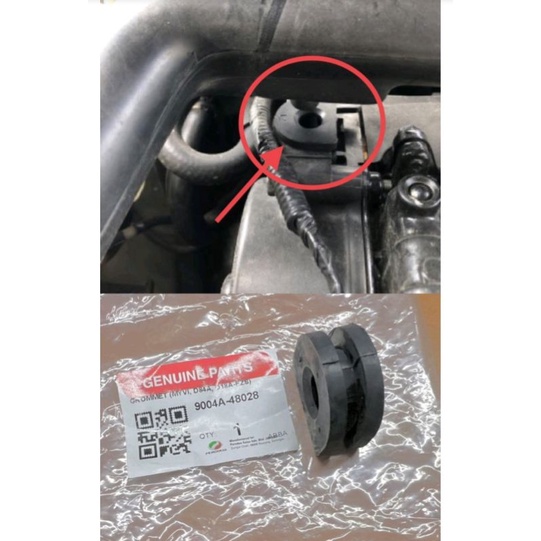 PERODUA VIVA, KELISA, KENARI, MYVI 1.0 AIR FILTER HOUSING HOSE BUSH