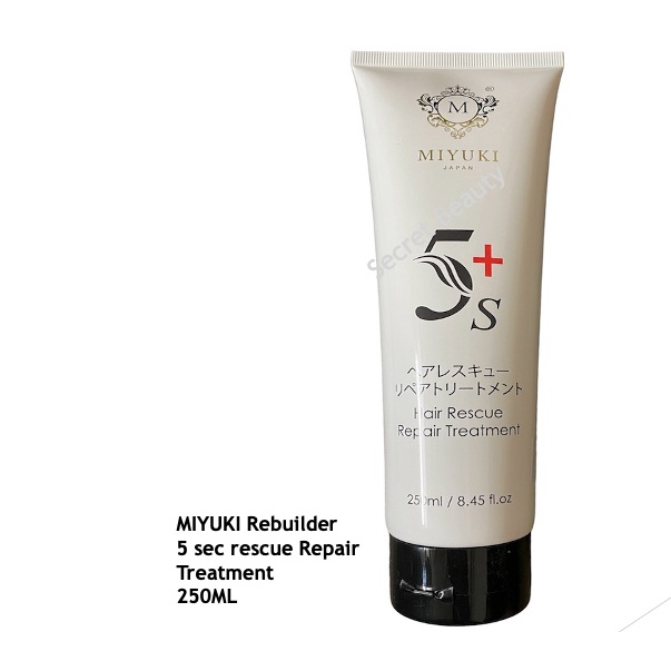 MIYUKI Hair Rescue Repair Treatment Mask - Smooth hair in 5 second ...