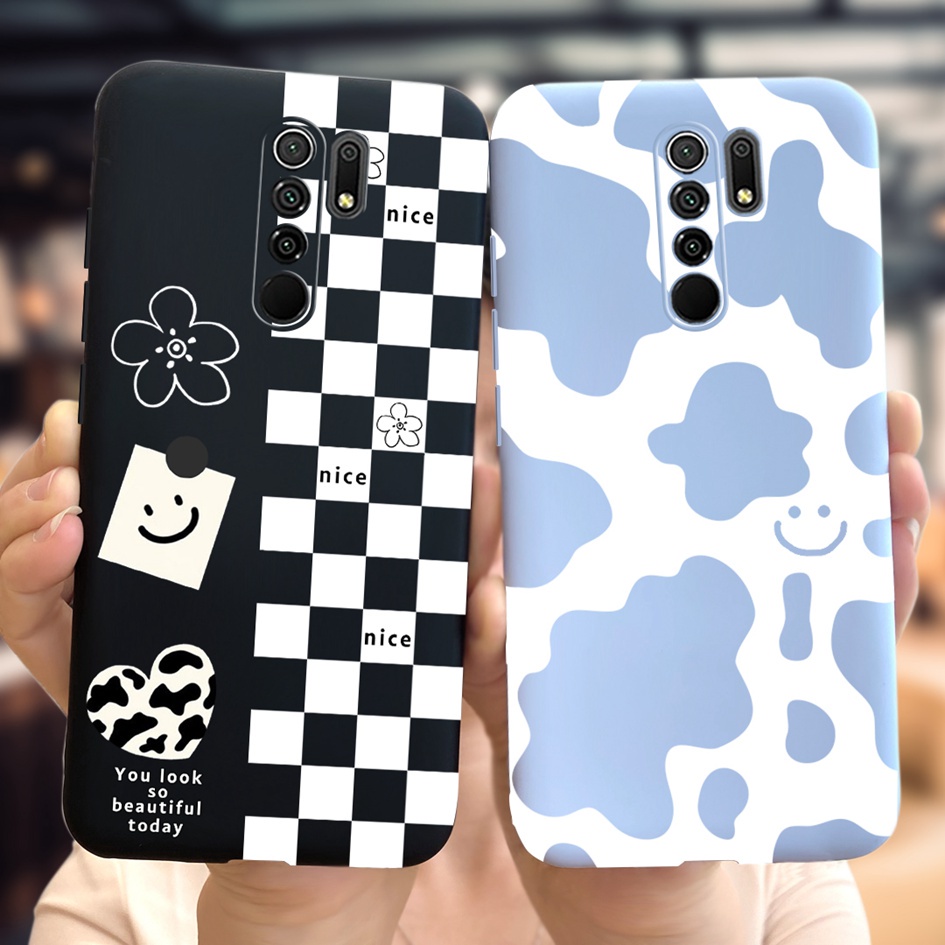 Silicone Case For Xiaomi Redmi 9 Case Cartoon Soft Funda Phone Cover For  Xiomi Redmi 9