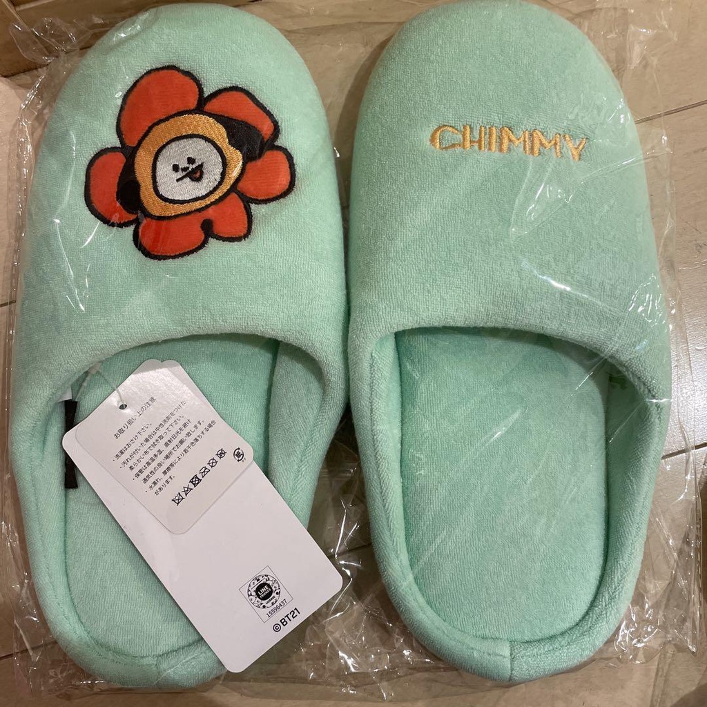 BT21 Chimmy Room Shoes Slippers Indoor Shoes LINE Friends Official