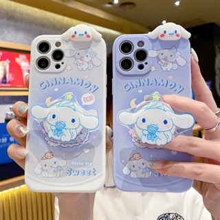 Kawaii Hello Kitty Sanrio Cinnamoroll Leather With Pendant Phone Case for  IPhone 14 13 12 11 Pro Max Anti-drop Back Cover Gift