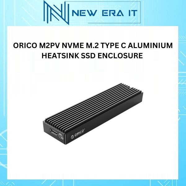 Orico m2pv nvme m 2 type c aluminium heatsink ssd enclosure shopee