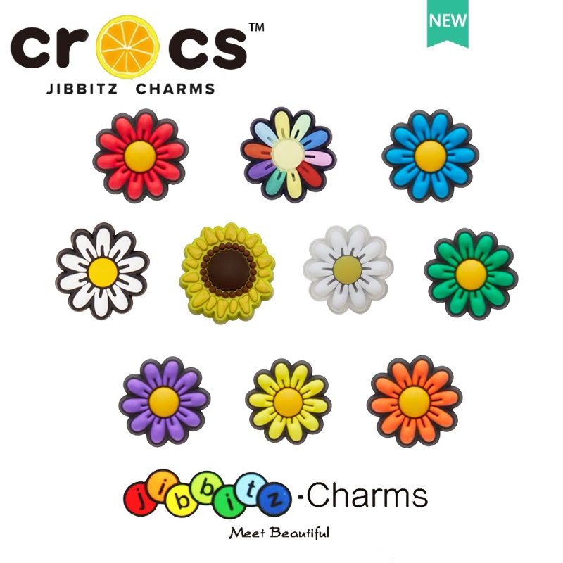 jibbitz crocs charms Sunflower Series botton Accessories Shoes