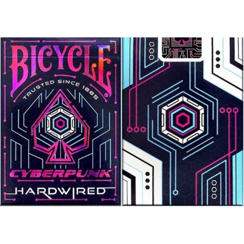 Bicycle Cyberpunk Cybercity/Hardwired/Cybernetic Playing Cards