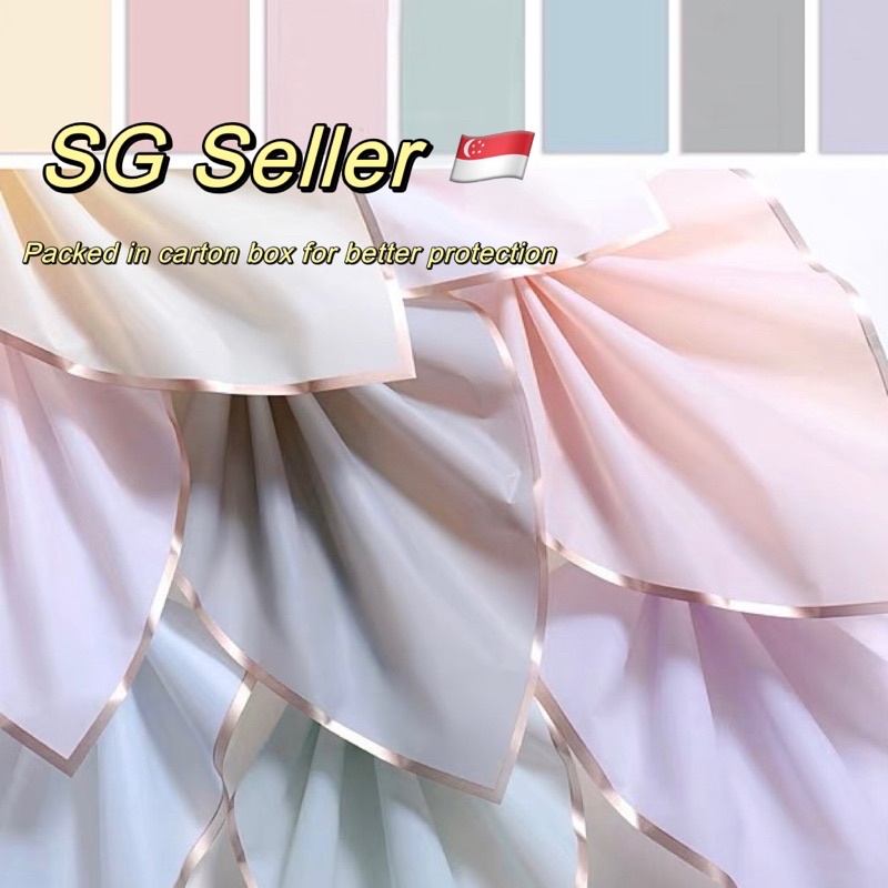 [SG Seller] Colour wrappers wrapping paper for Flowers Gift Wrapping ...