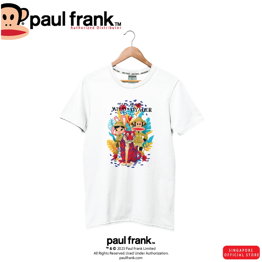 Paul Frank Unisex Graphic Tee Shopee Singapore