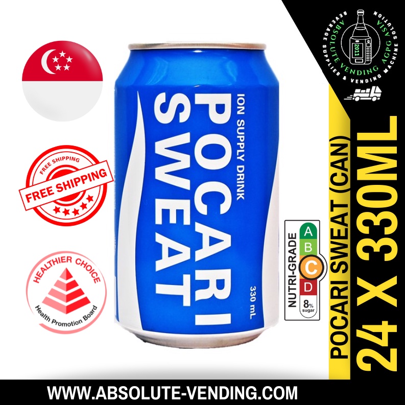 POCARI Sweat 330ML X 24 (CAN) | Shopee Singapore