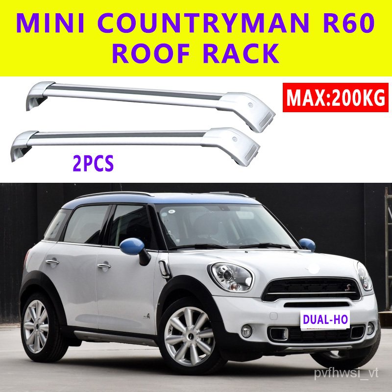 FHY/SMT💎2Pcs Roof Bars for Mini Cooper Countryman R60 4 DOOR 20112016