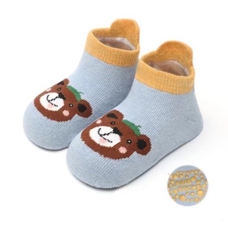 cute cartoon animal socks boy girl socks baby socks kids socks newborn  toddler footwear anti slip socks Children's Day