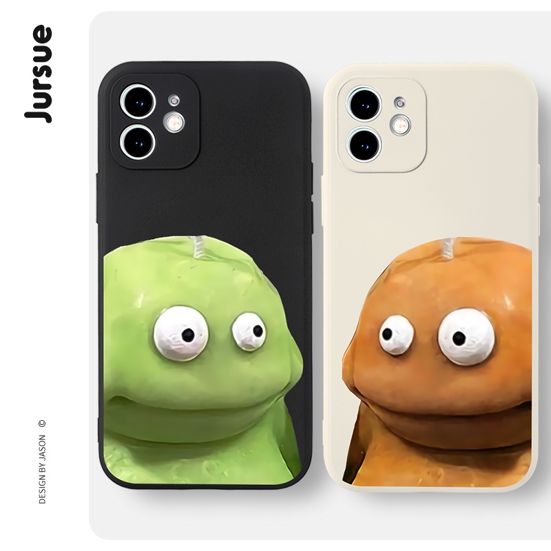 Coalbooliy IPhone 15 Case 6.1 Inch Black Soft Silicone Aesthetic Case 3D Teddy Bear Designs Camera Protection Shockproof 02