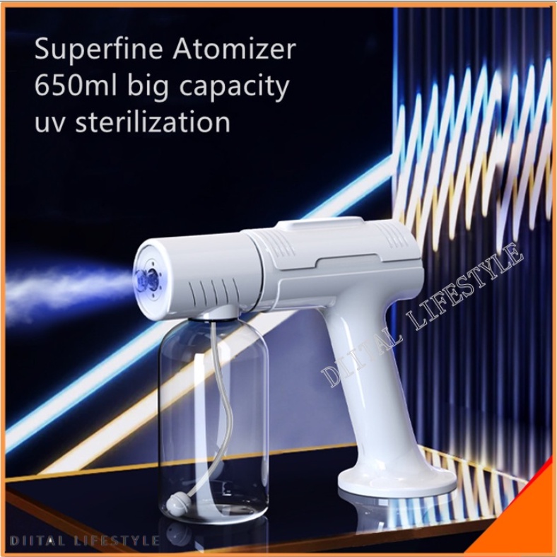 disinfectant spray gun New M1 M2 Nano Electric Spray Gun Blue Light
