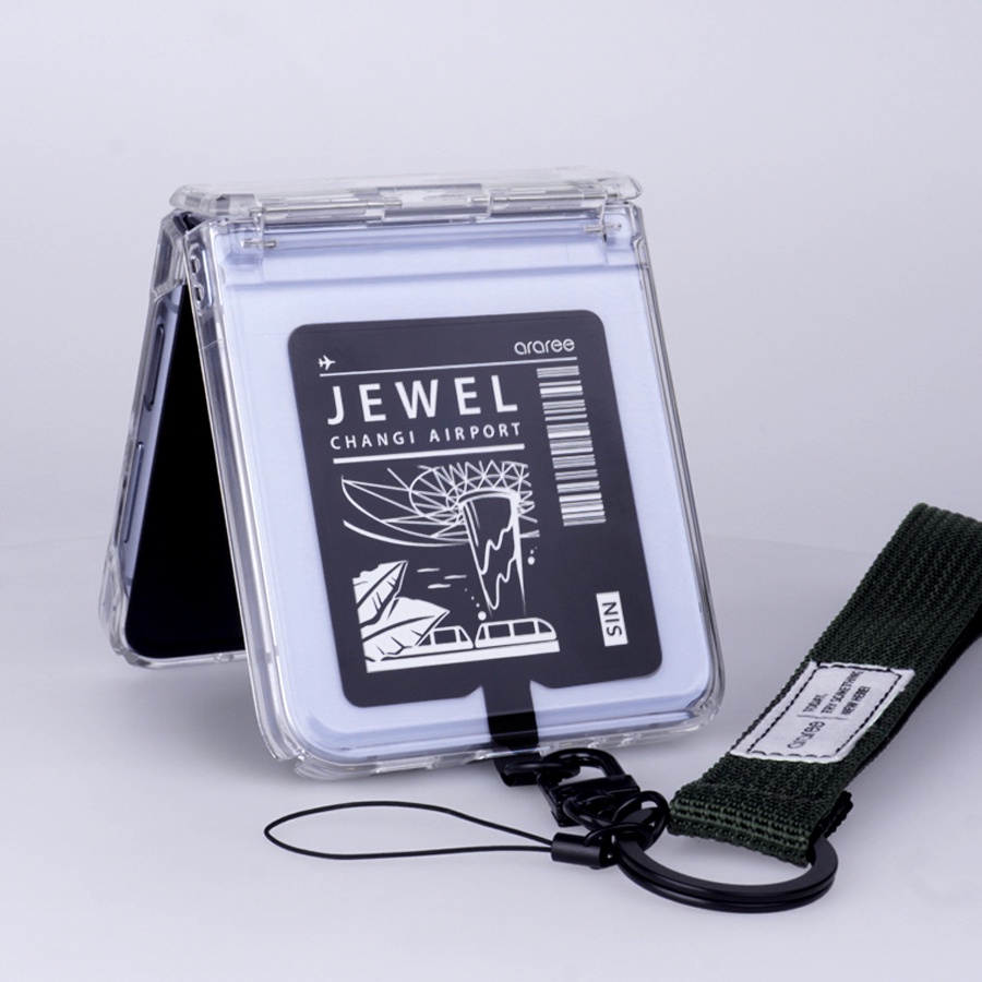 [New Design] New JEWEL Singapore version Tag Holder Lanyard, Strap & Keyring Holder for Smartphone, Made In Korea