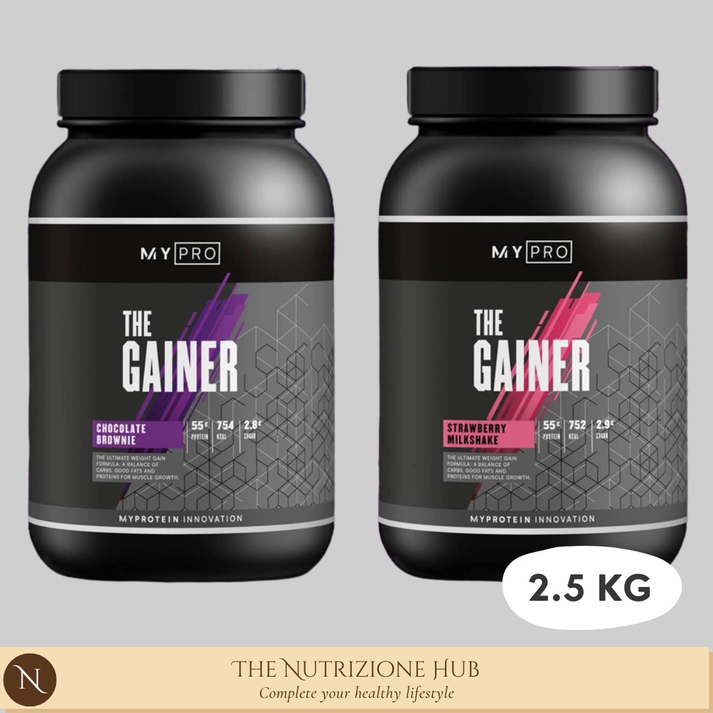 MYPROTEIN The Gainer, 2.5 kg The Ultimate Weight Gainer Shopee