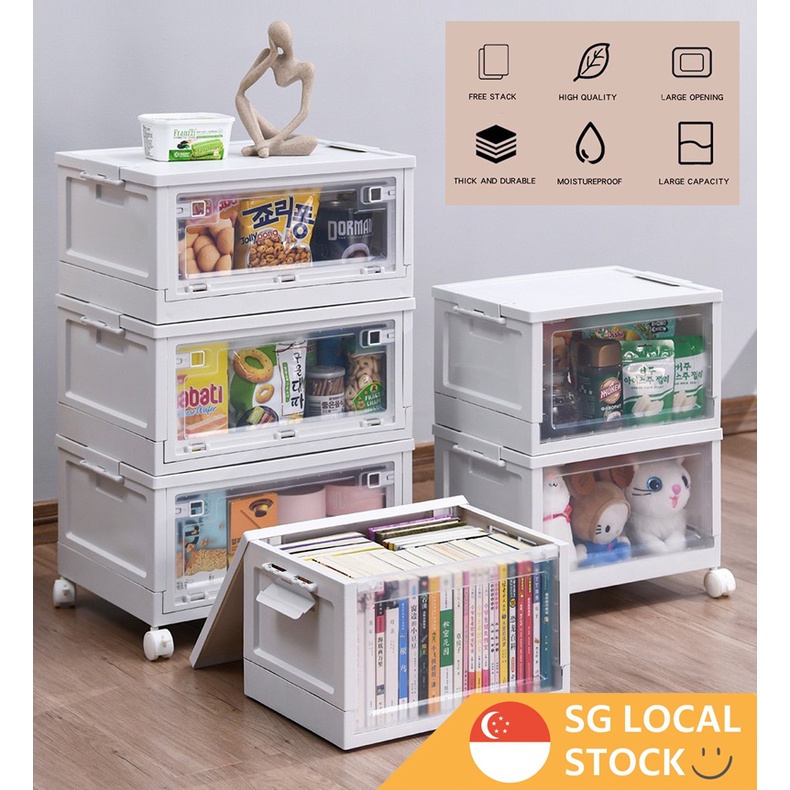 Foldable Storage Box Folding Storage Box Collapsible Stackable Car